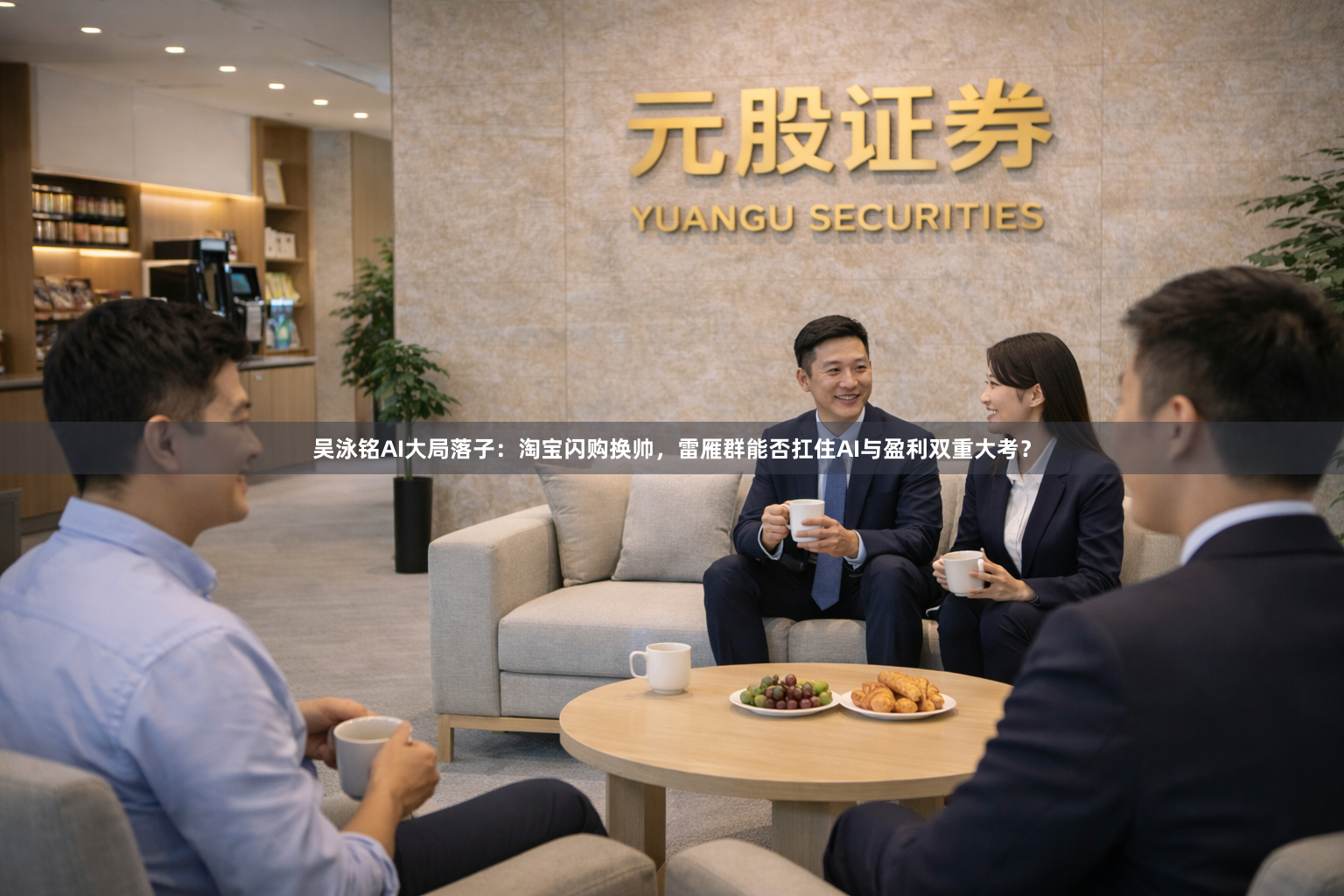 吴泳铭AI大局落子：淘宝闪购换帅，雷雁群能否扛住AI与盈利双重大考？