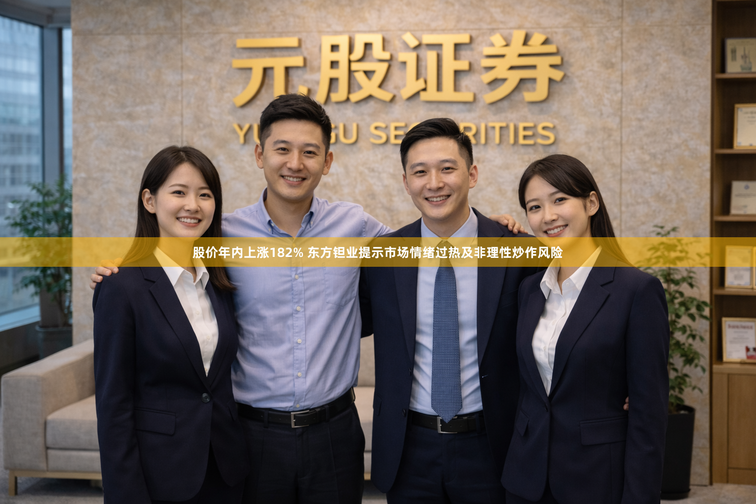 股价年内上涨182% 东方钽业提示市场情绪过热及非理性炒作风险